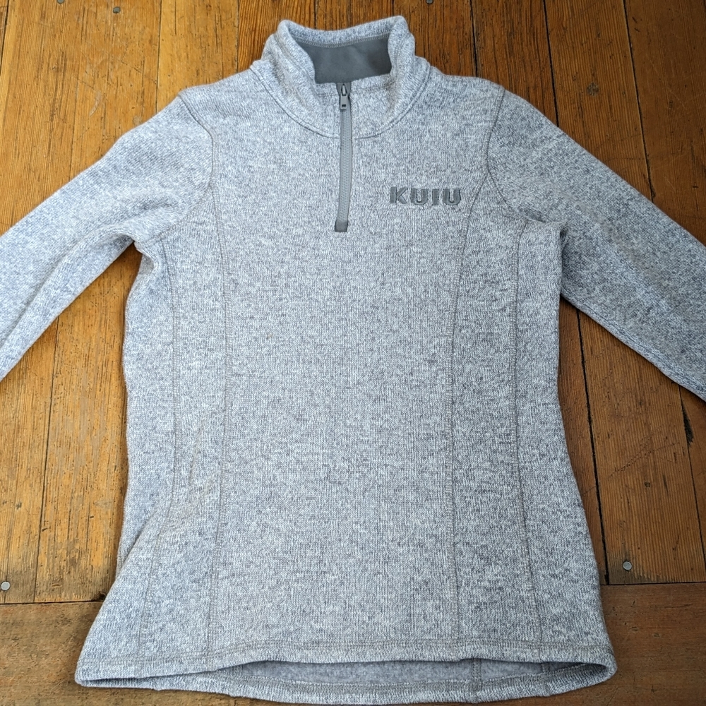 Kuiu Base Camp Quarter Zip Sweater, Womens extra small